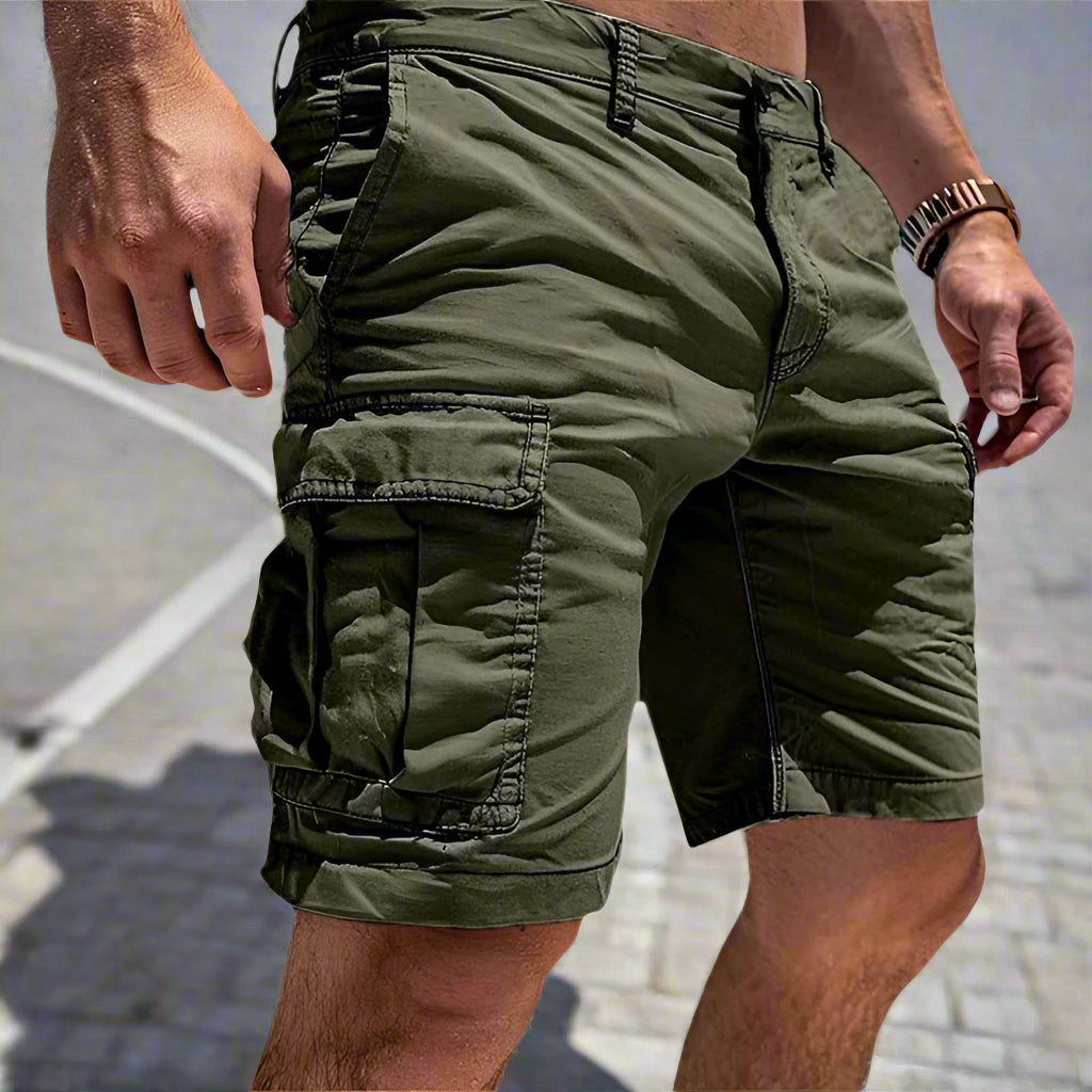 Homme | Shorts cargo à poches multiples pour usage quotidien