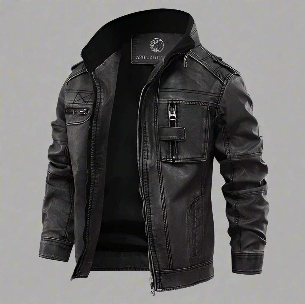 Homme | Veste zippée à poches latérales et col classique