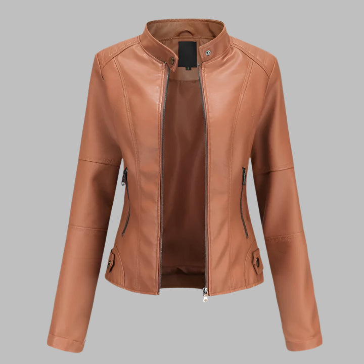 Femme | Veste zippée à coupe ajustée avec poches