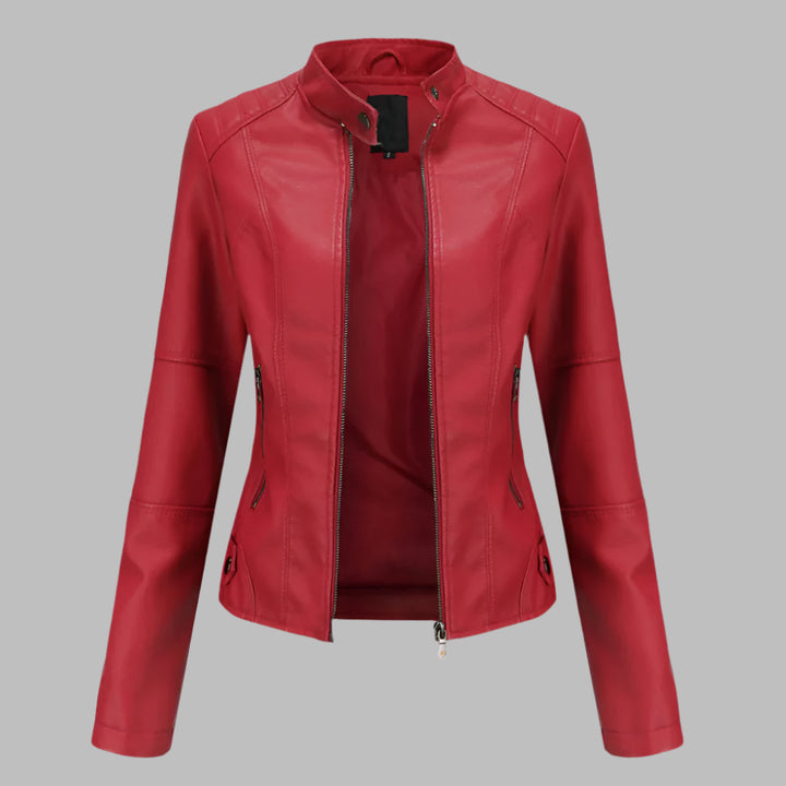 Femme | Veste zippée à coupe ajustée avec poches