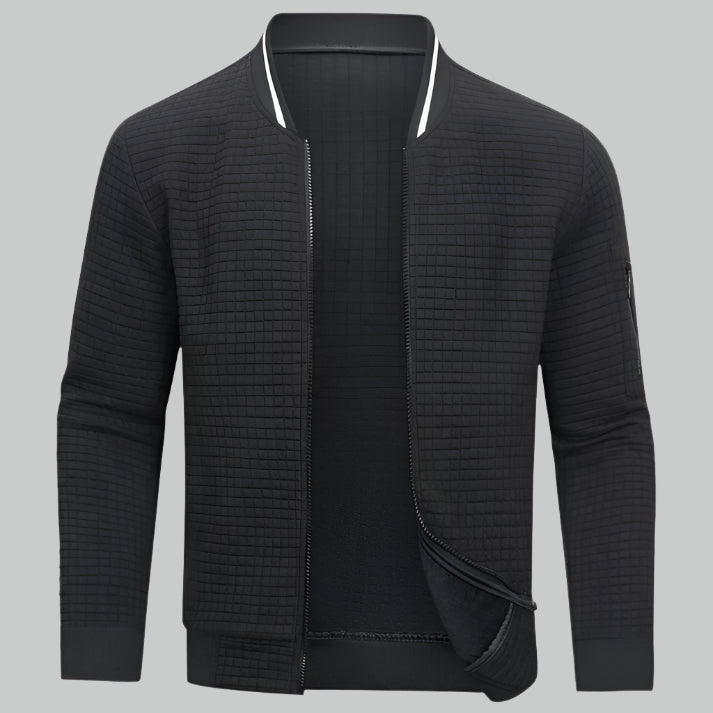 Homme | Veste bombardier à motif quadrillé