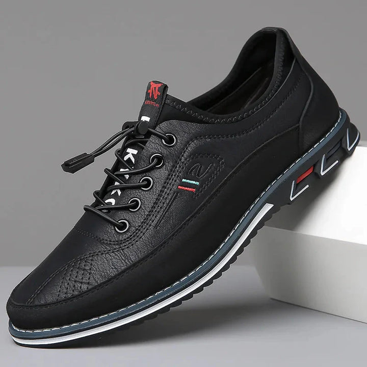 Homme | Chaussures basses à lacets dissimulés et semelle plate