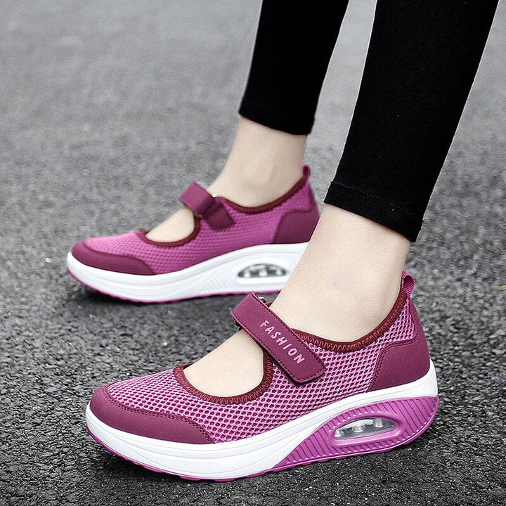 Femme | Chaussures basses à semelle épaisse avec système de fermeture intégré