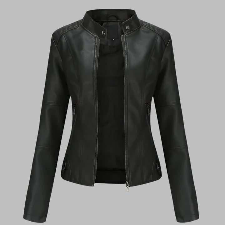 Femme | Veste zippée à coupe ajustée avec poches