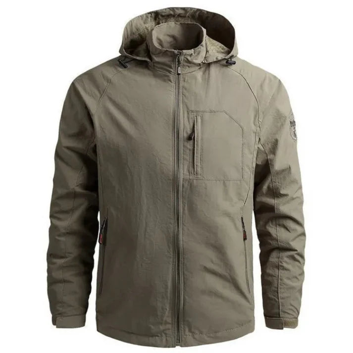Homme | Veste cargo droite avec poches frontales à rabats