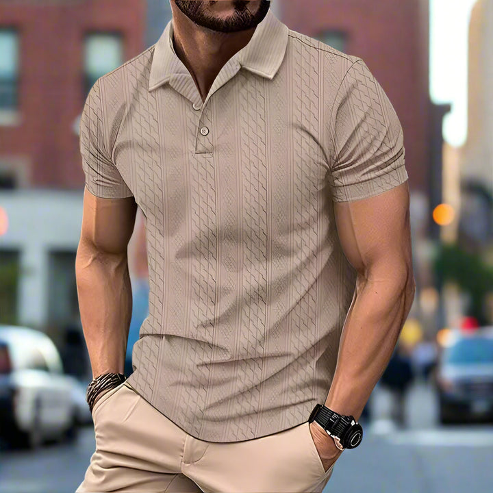 Homme | Polo Jacquard Texturé