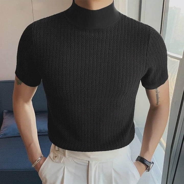 Homme | T-shirt à demi-col roulé