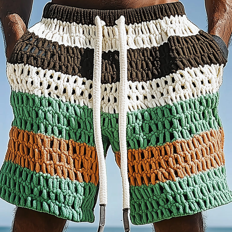 Homme | Short avec empiècements contrastés