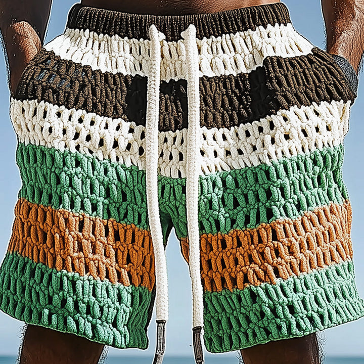Homme | Short avec empiècements contrastés