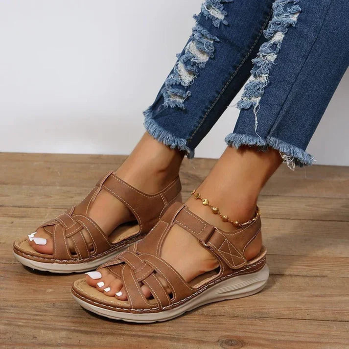 Femme | Sandales à semelle ergonomique avec soutien plantaire
