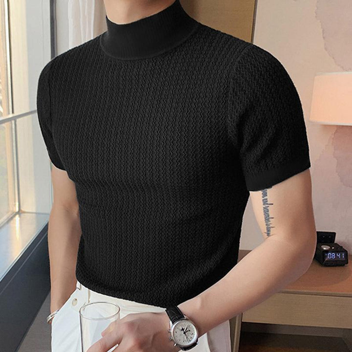 Homme | T-shirt à demi-col roulé