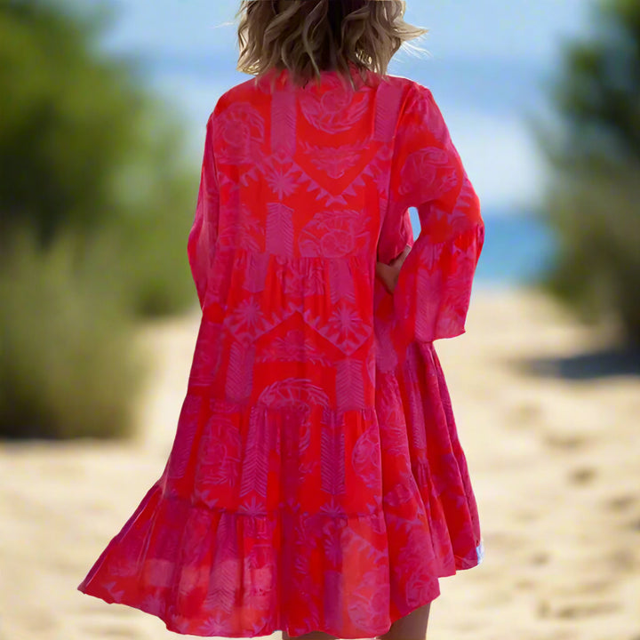 Femme | Robe d’été à coupe fluide et détails