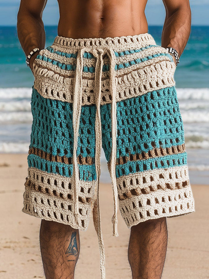 Homme | Short de plage tressé