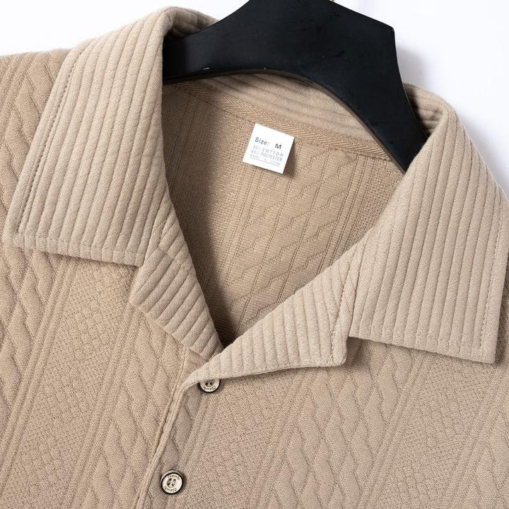 Homme | Polo Jacquard Texturé