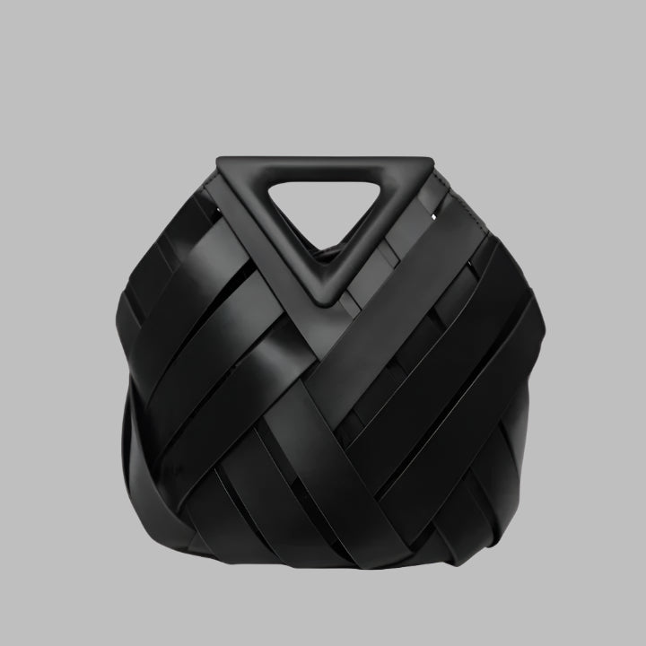Femme | Sac à bandoulière forme triangulaire avec compartiment central
