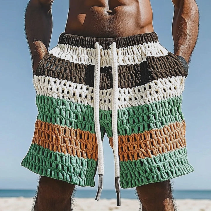 Homme | Short avec empiècements contrastés