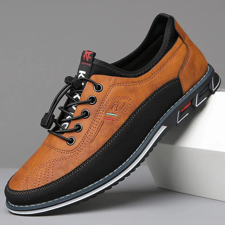 Homme | Chaussures basses à lacets dissimulés et semelle plate