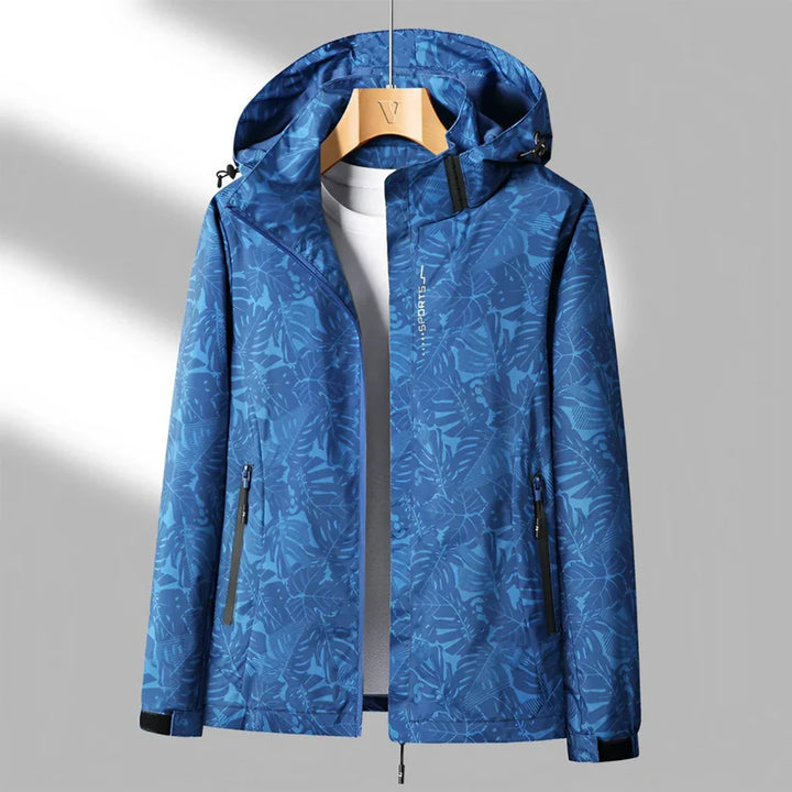 Veste à capuche avec fermeture zippée coupe droite pour femmes