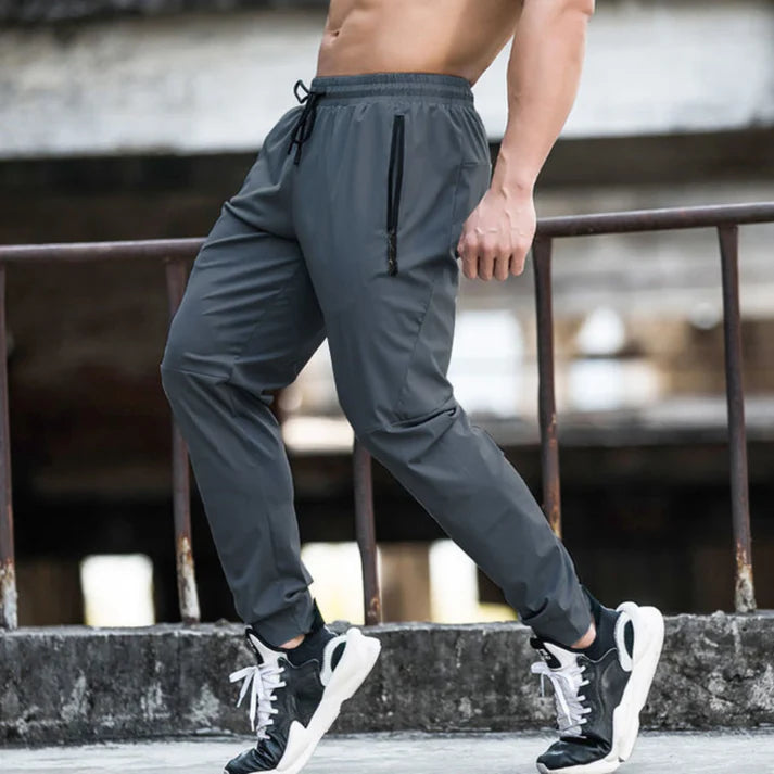 Homme | Pantalon de sport à coupe droite avec poches latérales