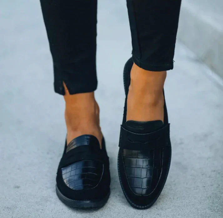 Femme | Chaussures mocassins classiques à bout rond