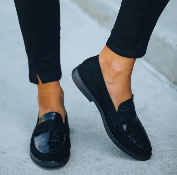 Femme | Chaussures mocassins classiques à bout rond