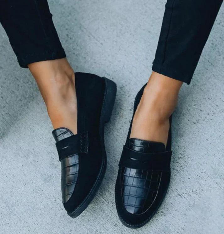 Femme | Chaussures mocassins classiques à bout rond