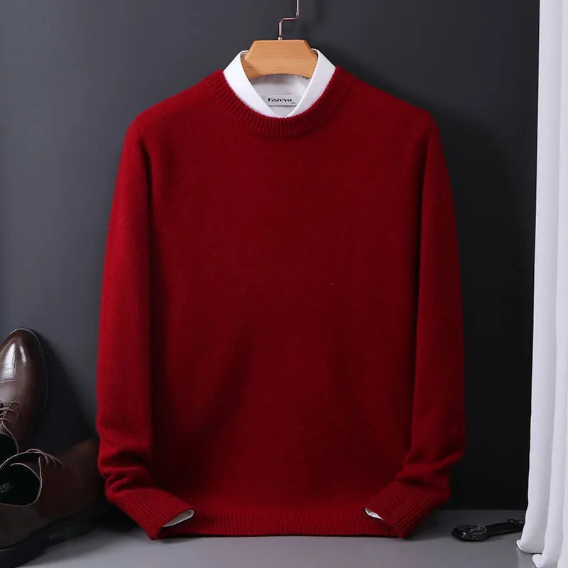Homme | Pull à manches longues avec encolure ronde