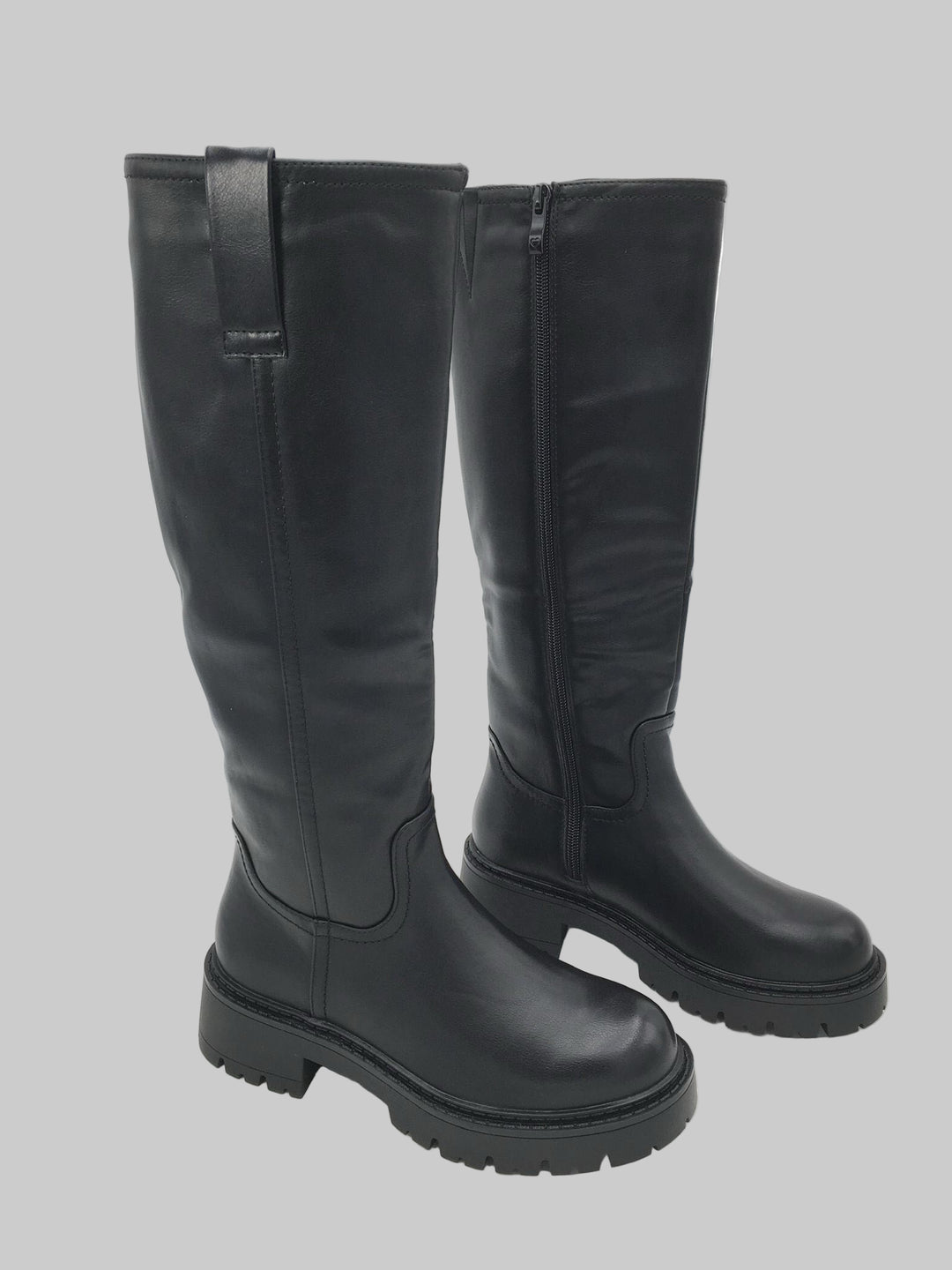 Femme | Bottes hautes à semelle crantée