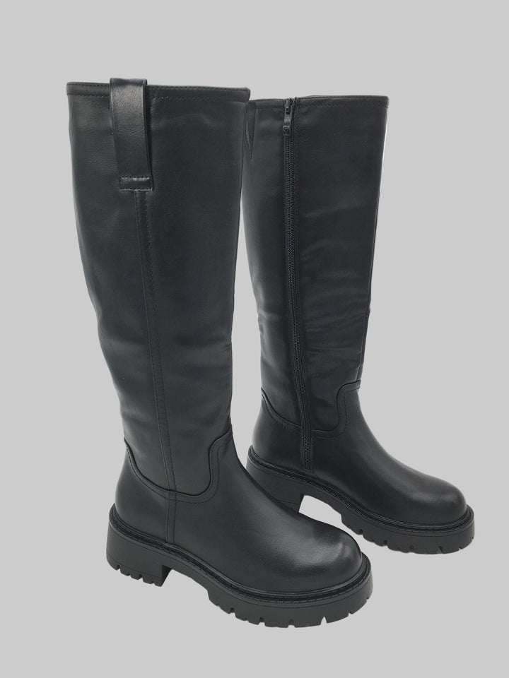 Femme | Bottes hautes à semelle crantée