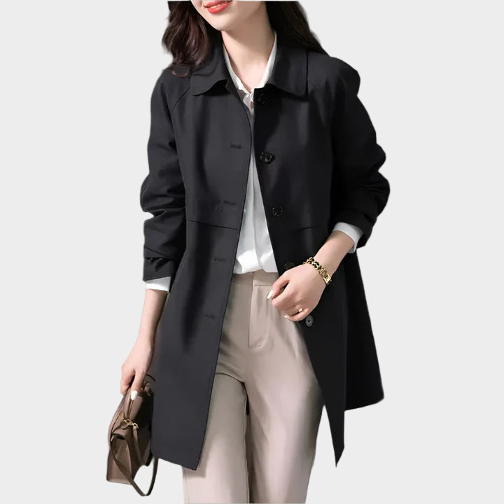 Femme | Manteau mi-long boutonné