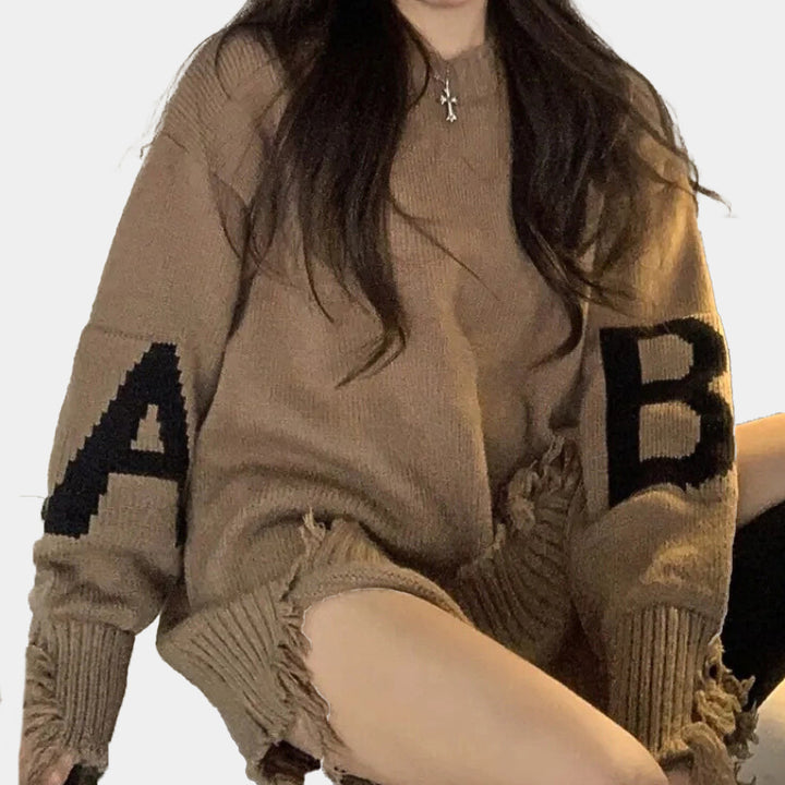 Femme | Pull AB sur les bras