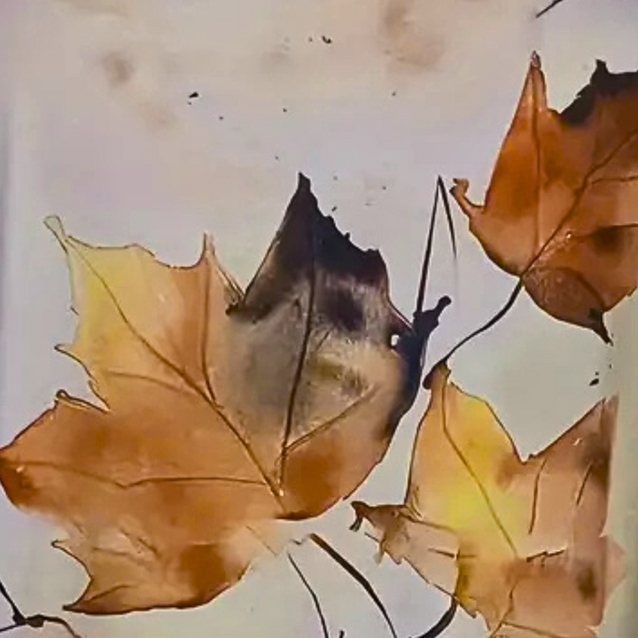 Femme | Pull imprimé feuilles d'automne