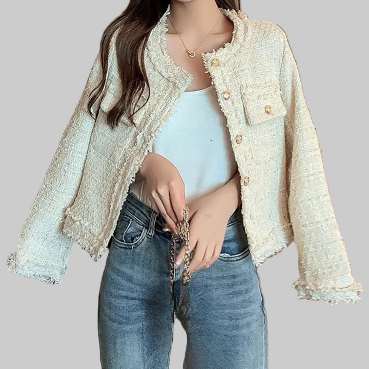 Femme | Veste courte en tweed