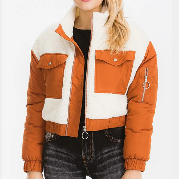 Femme | Veste courte zippée