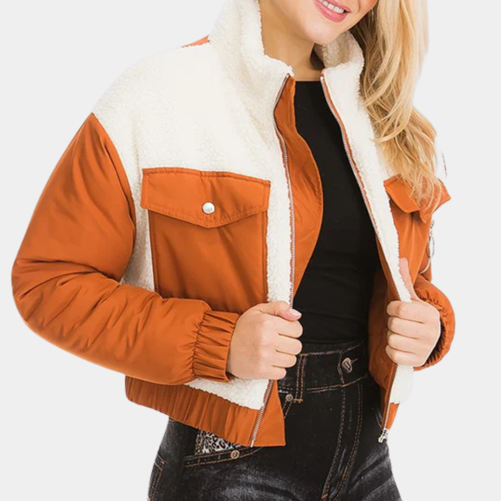 Femme | Veste courte zippée