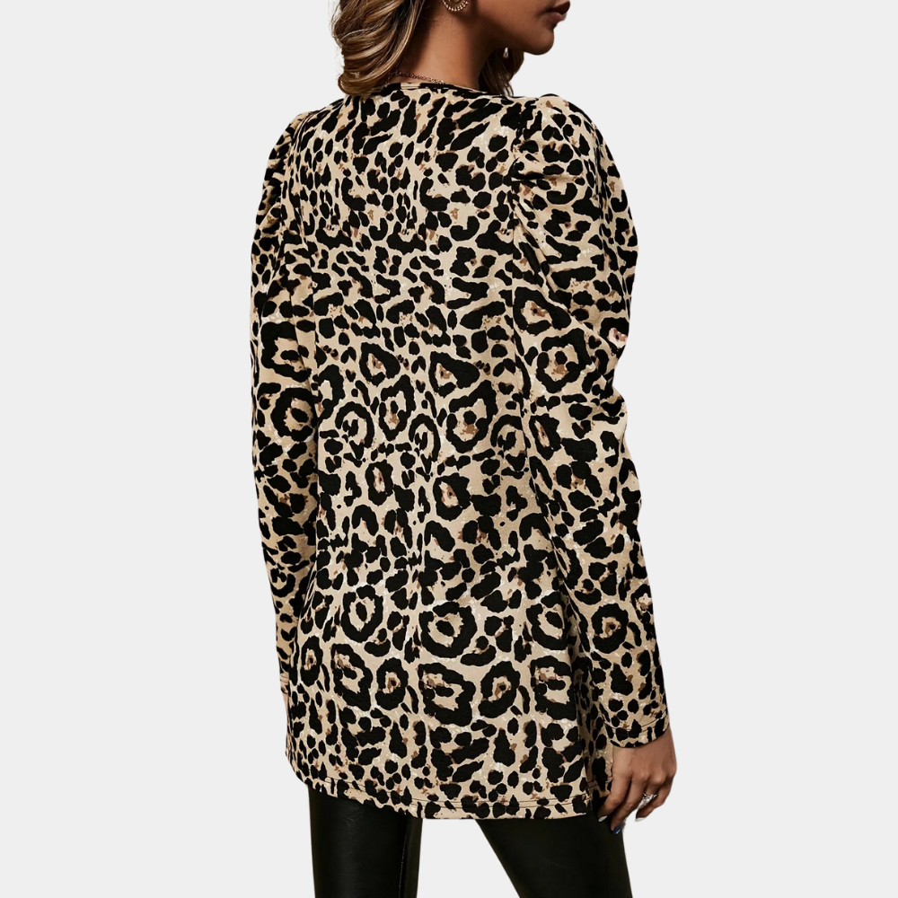 Femme | Veste imprimée léopard