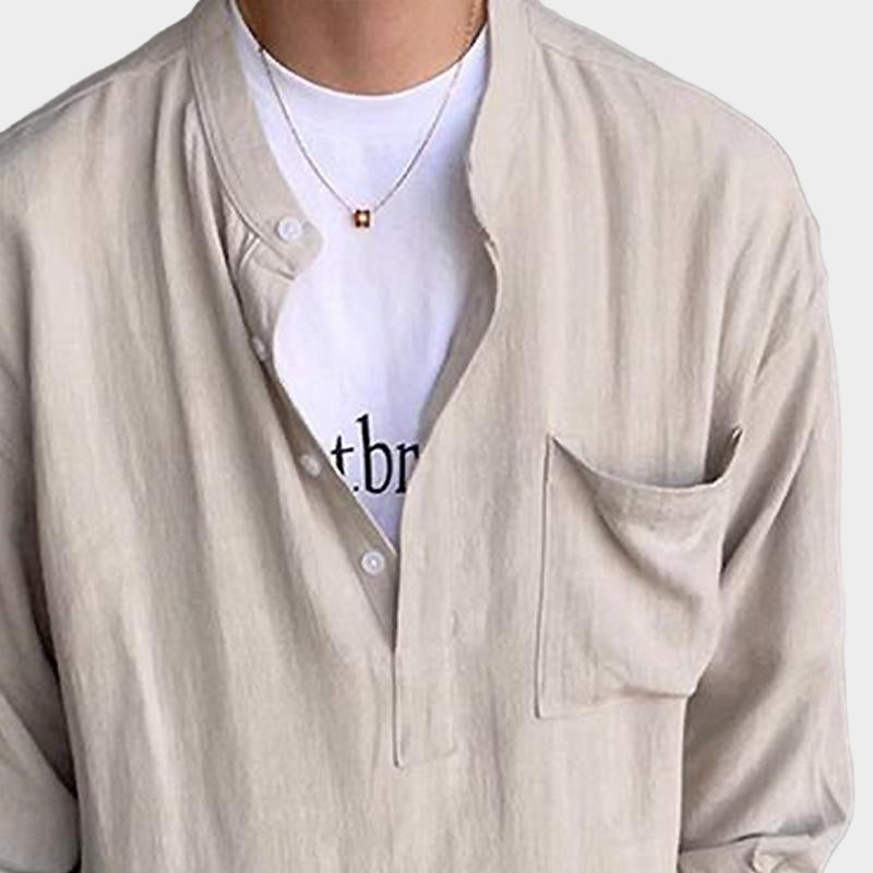 Homme | Chemise col henley
