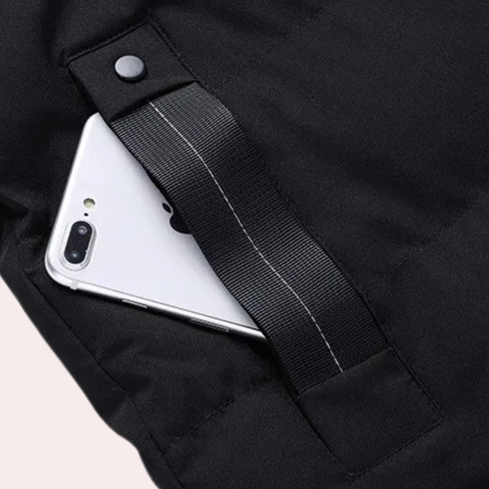 Homme | Manteau matelassé à capuche