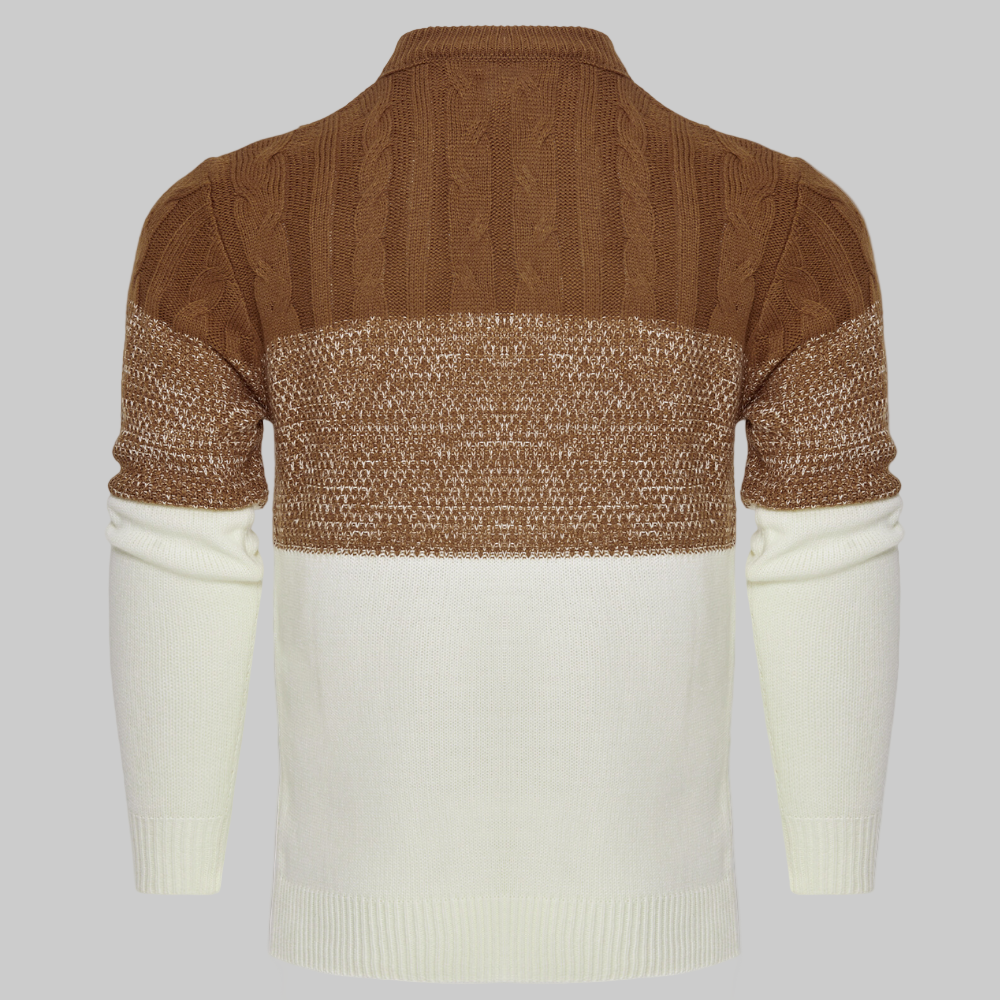 Homme | Pull en motif tressé