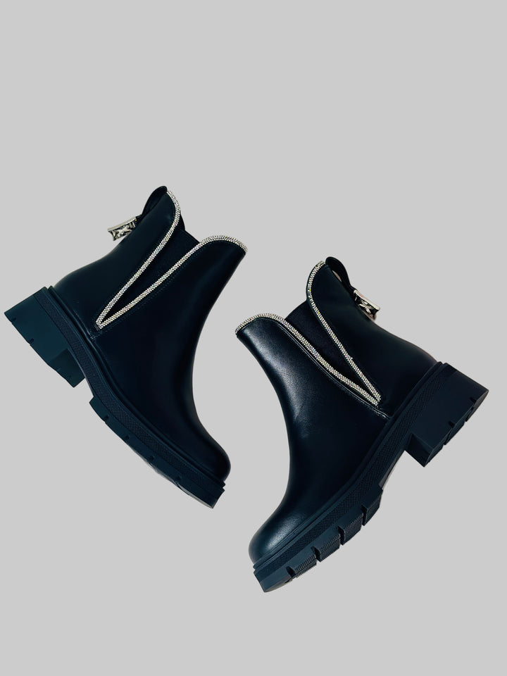 Femme | Bottes à detail strassé