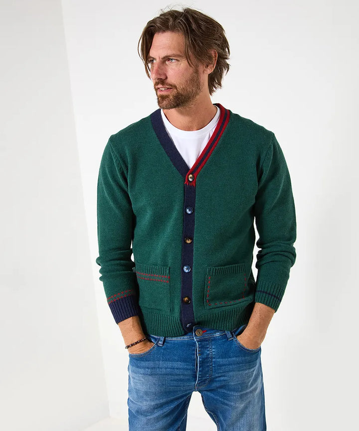 Homme | Pull tricoté à manches longues et poches