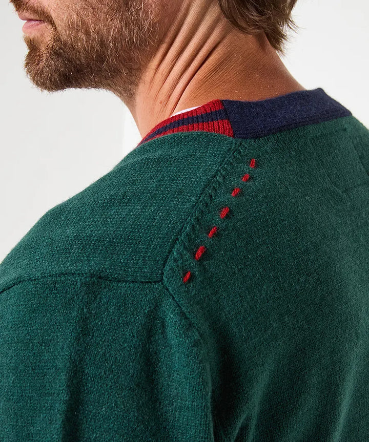 Homme | Pull tricoté à manches longues et poches