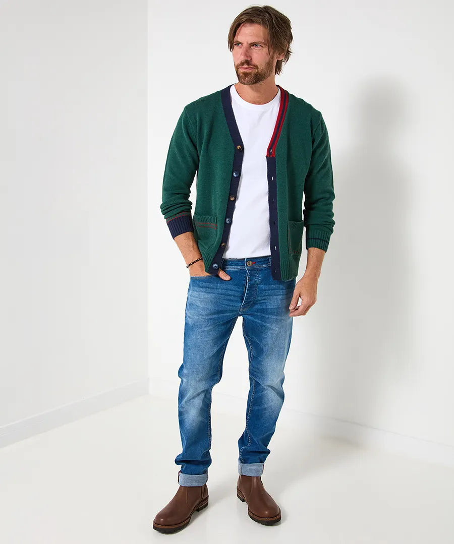 Homme | Pull tricoté à manches longues et poches