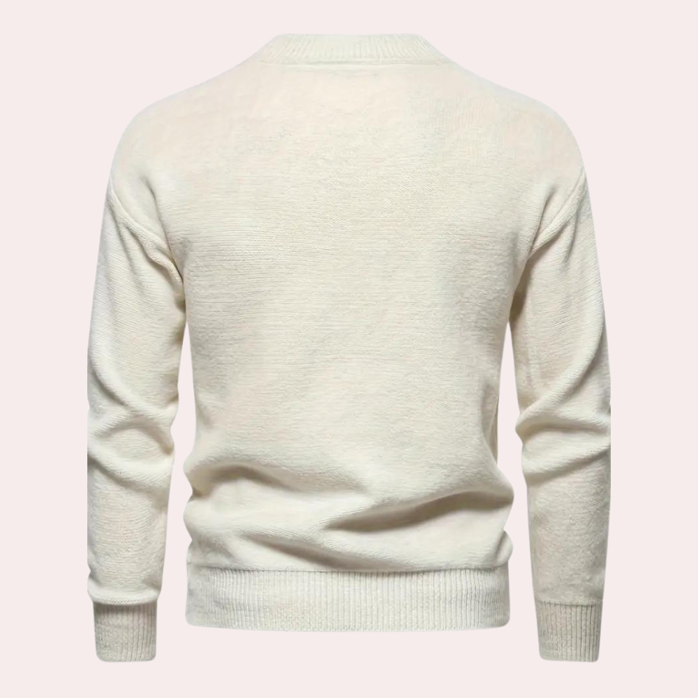 Pull Tricoté Décontracté