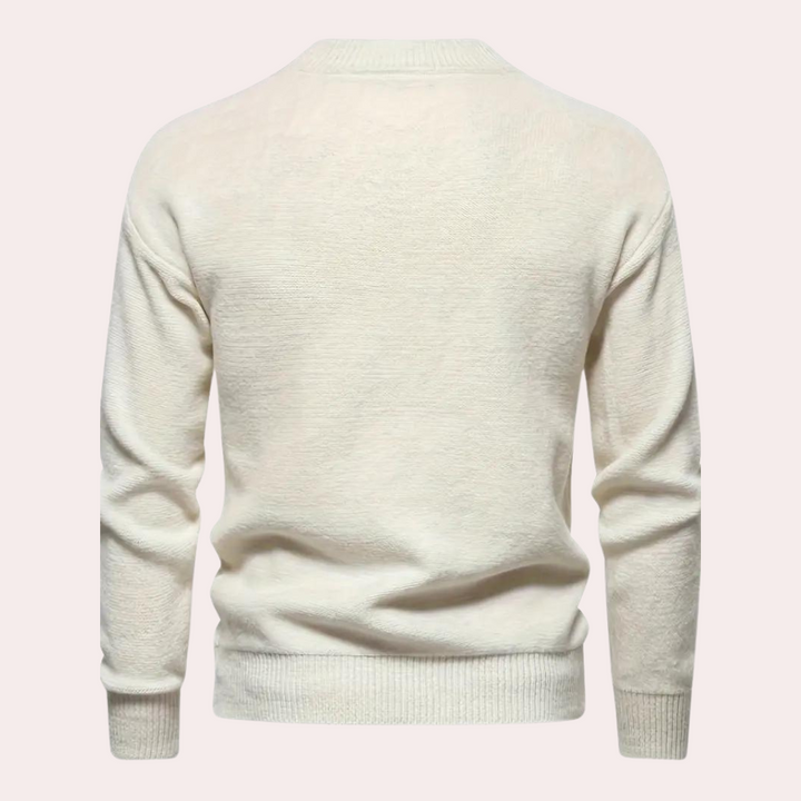 Pull Tricoté Décontracté