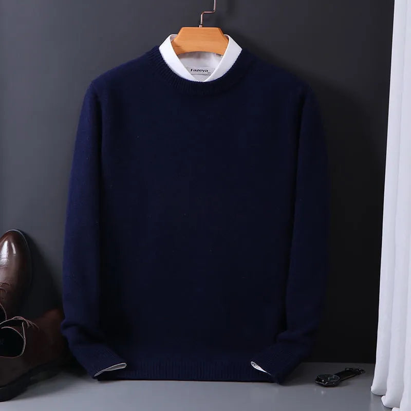 Homme | Pull à manches longues avec encolure ronde