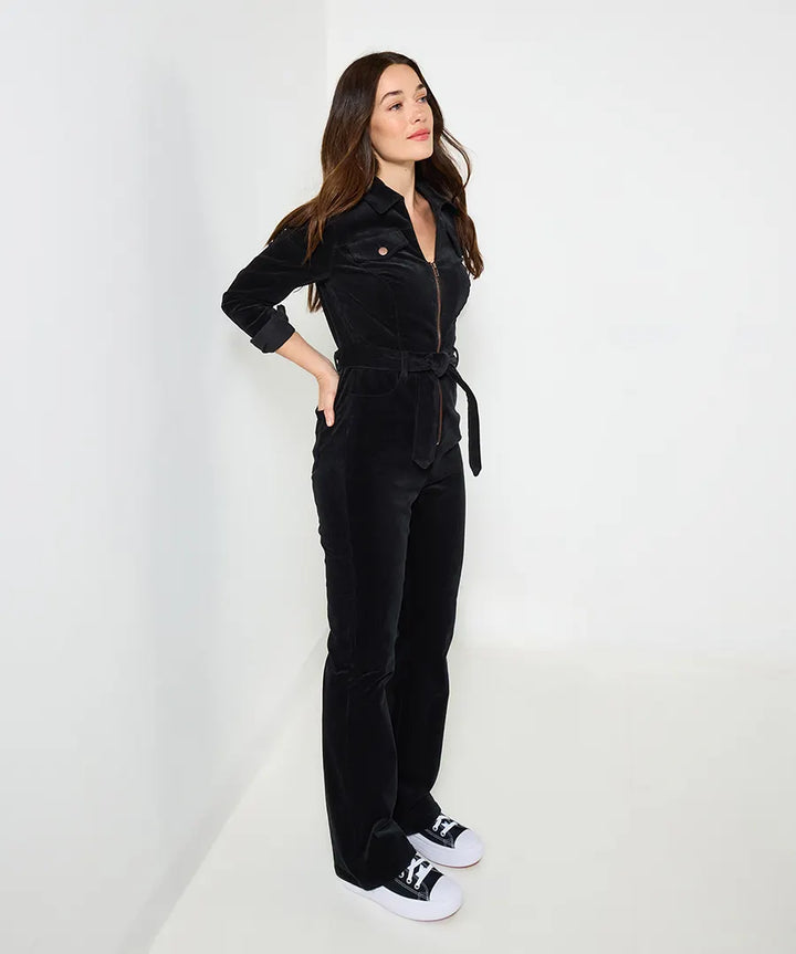 Femme | Combinaison à manches longues et jambes bootcut