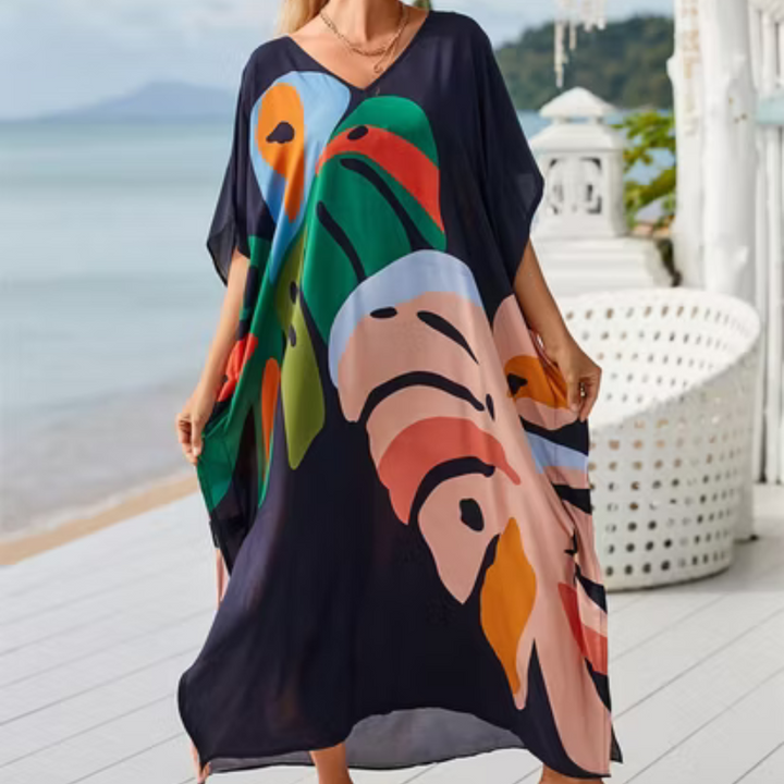 Femme | Robe d’été imprimée style sobre