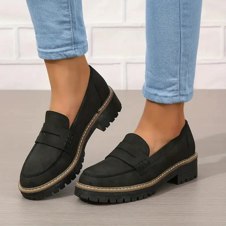 Femme | Mocassins à semelle épaisse et maintien renforcé